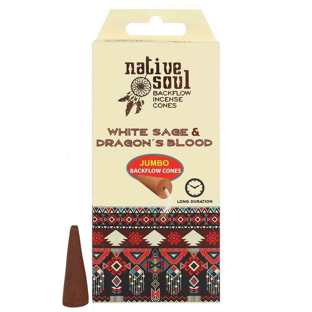 Something Different - Native Soul White Sage & Dragon's Blood Wierookkegels - Multicolours